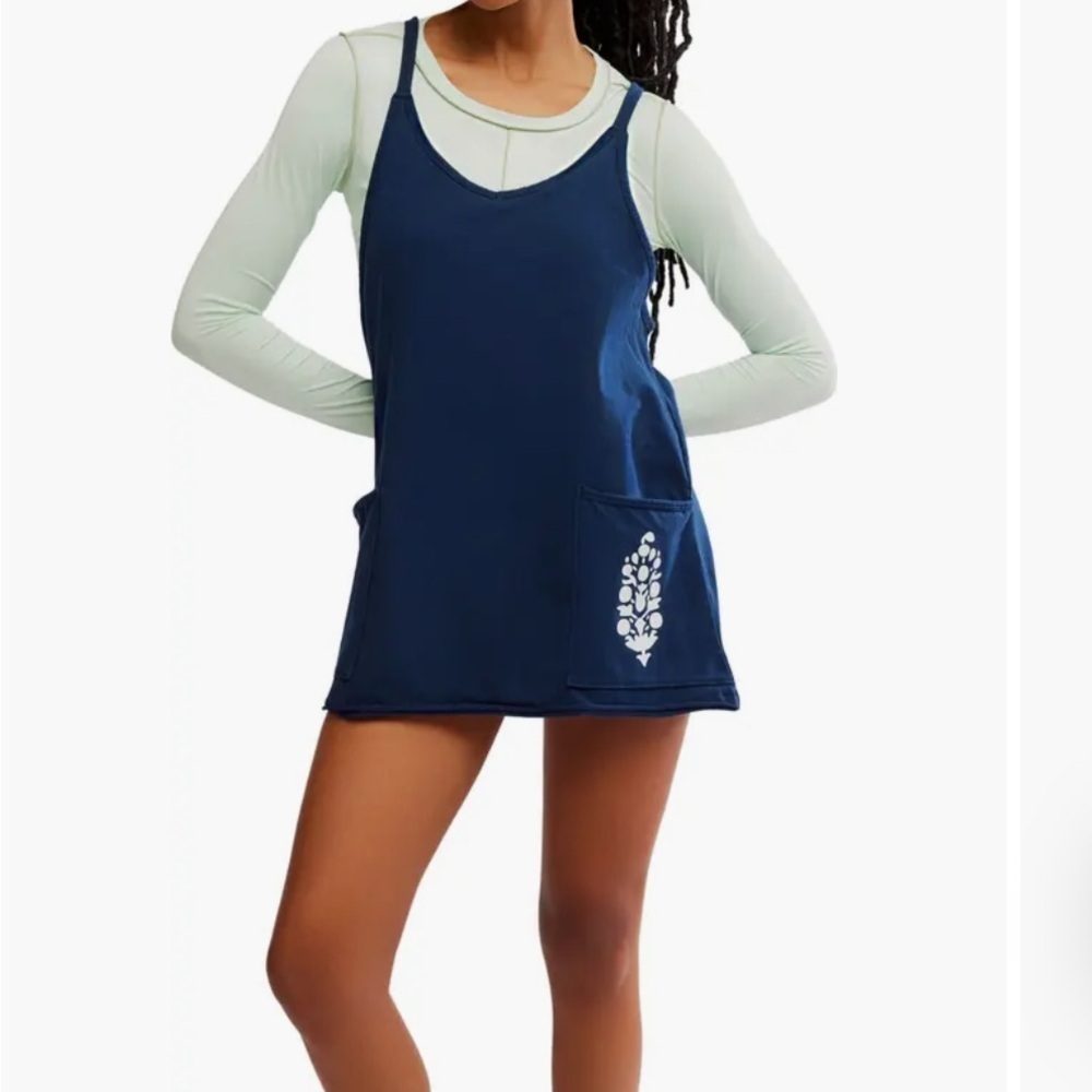 Hot Shot Logo Pocket Stretch Cotton Minidress nwot sold out